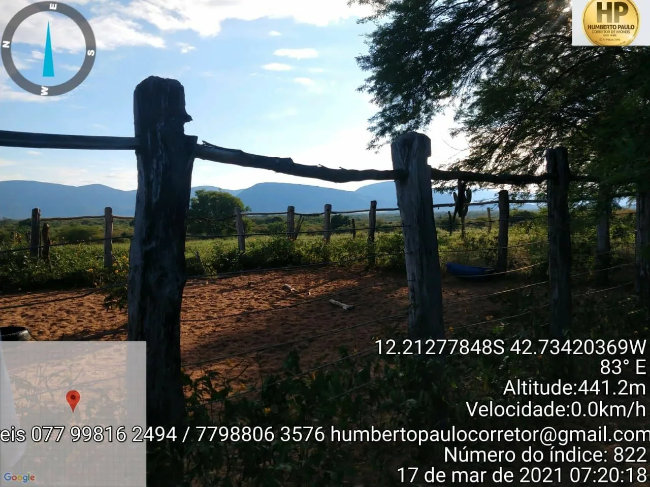 Fazenda à venda de 600 ha em Oliveira dos Brejinhos, BA, Brasil