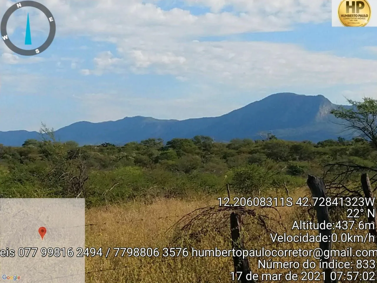Fazenda à venda de 600 ha em Oliveira dos Brejinhos, BA, Brasil
