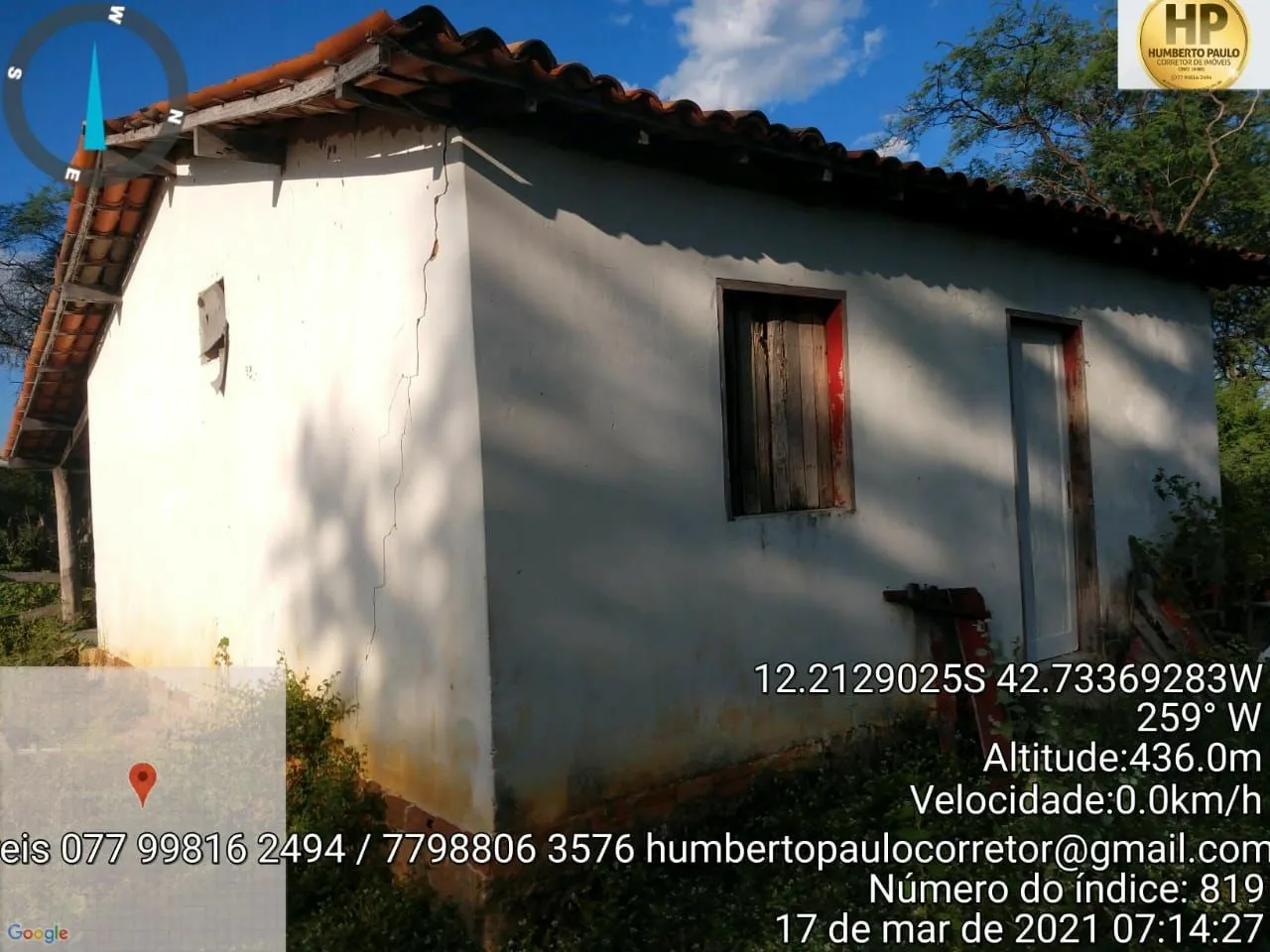 Fazenda à venda de 600 ha em Oliveira dos Brejinhos, BA, Brasil