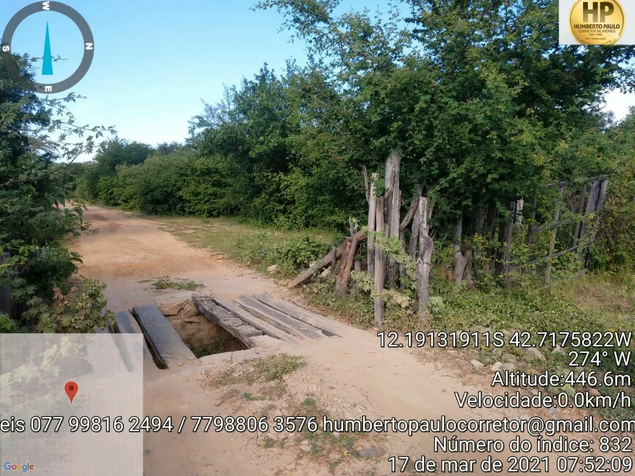 Fazenda à venda de 600 ha em Oliveira dos Brejinhos, BA, Brasil