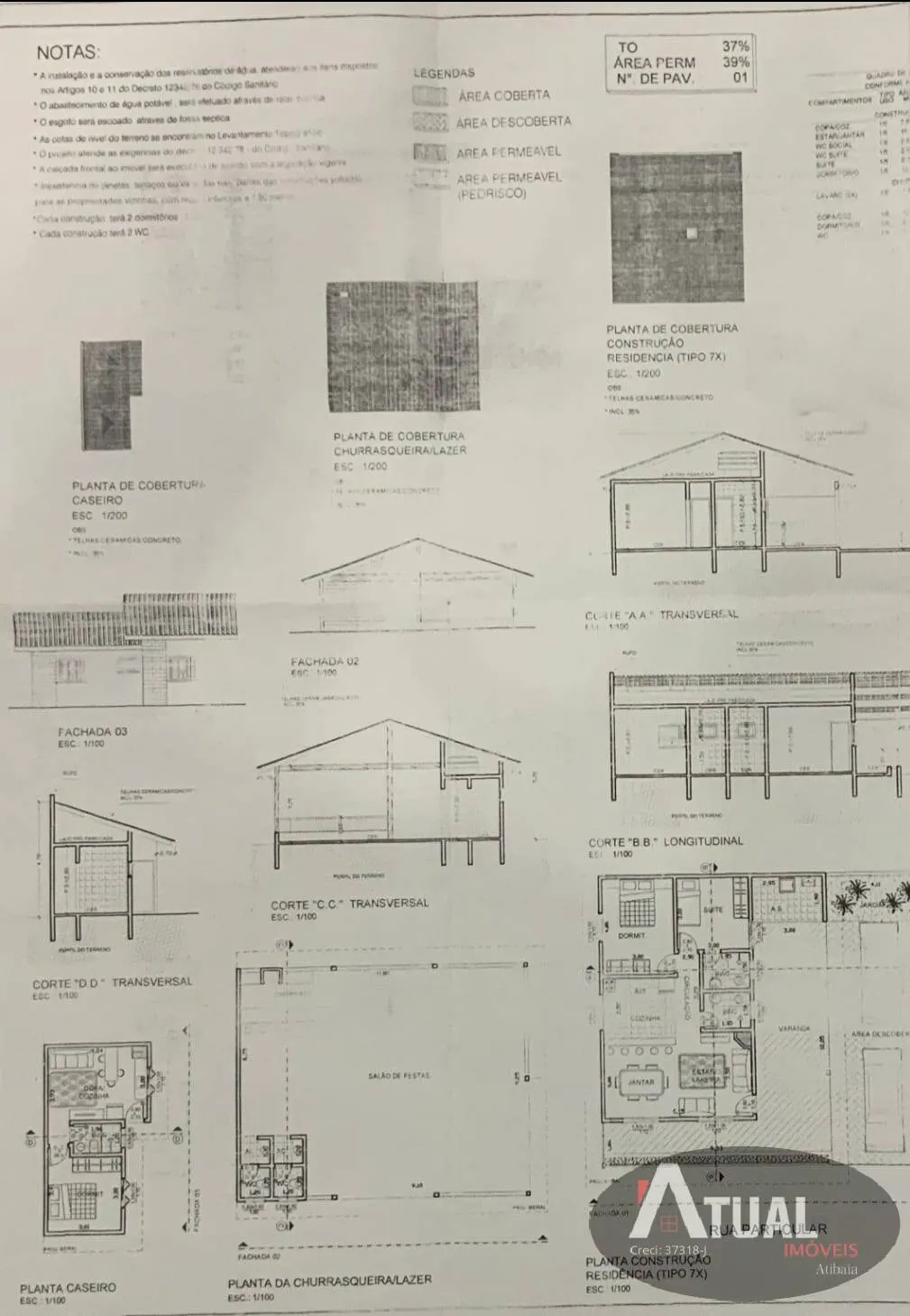 Casa à venda de 2.422 m² em Atibaia, SP, Brasil
