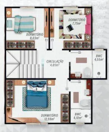 House for sale of 87 m² in Brusque, SC, Brazil