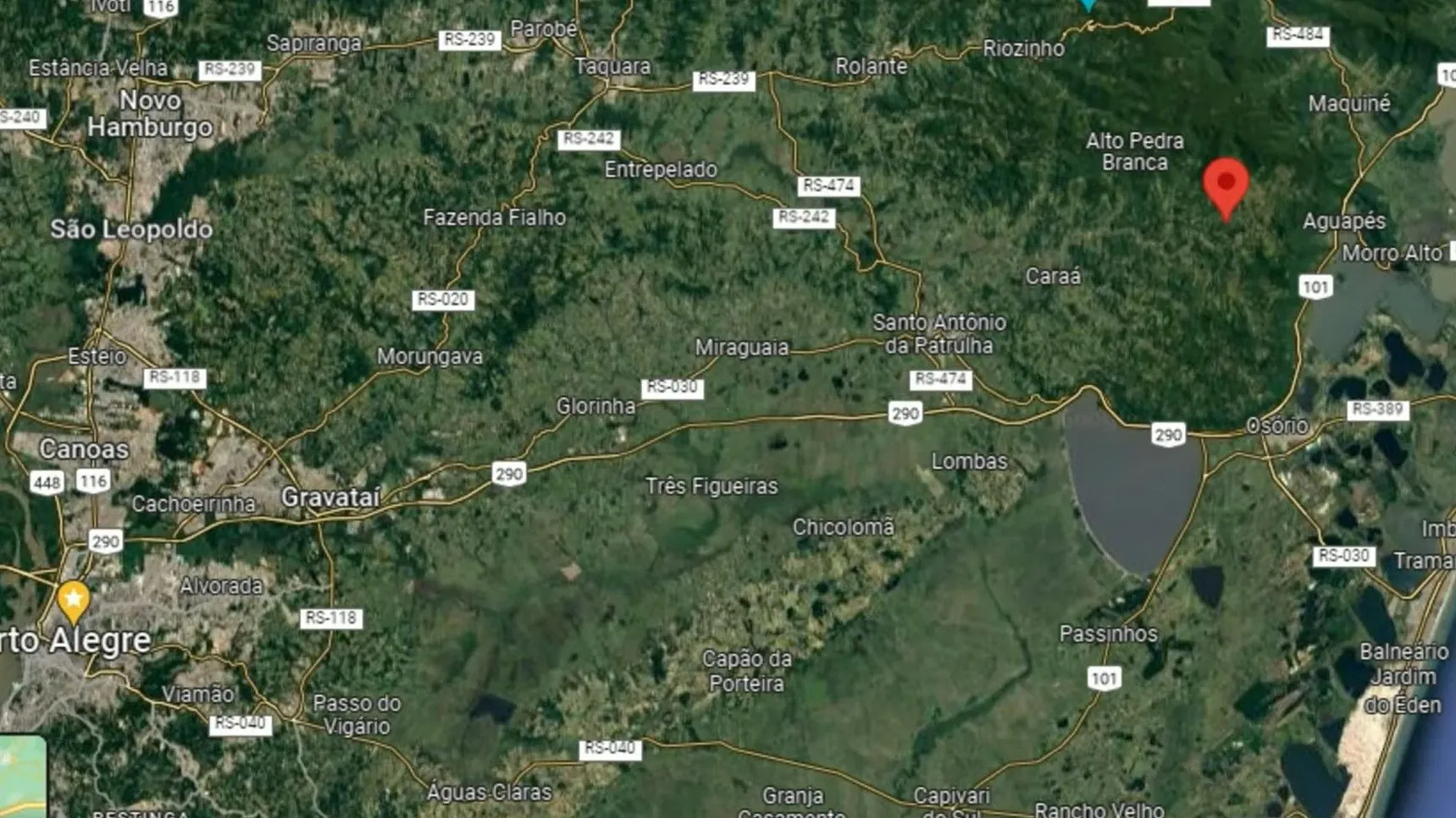 Small farm for sale of 36 acres in Caraá, RS, Brazil
