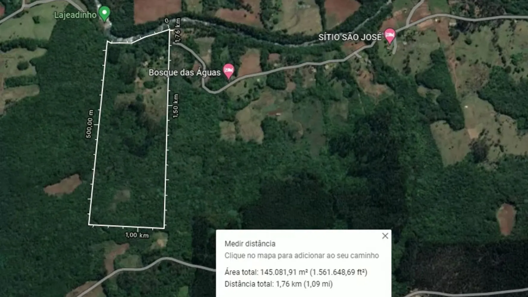Small farm for sale of 36 acres in Caraá, RS, Brazil
