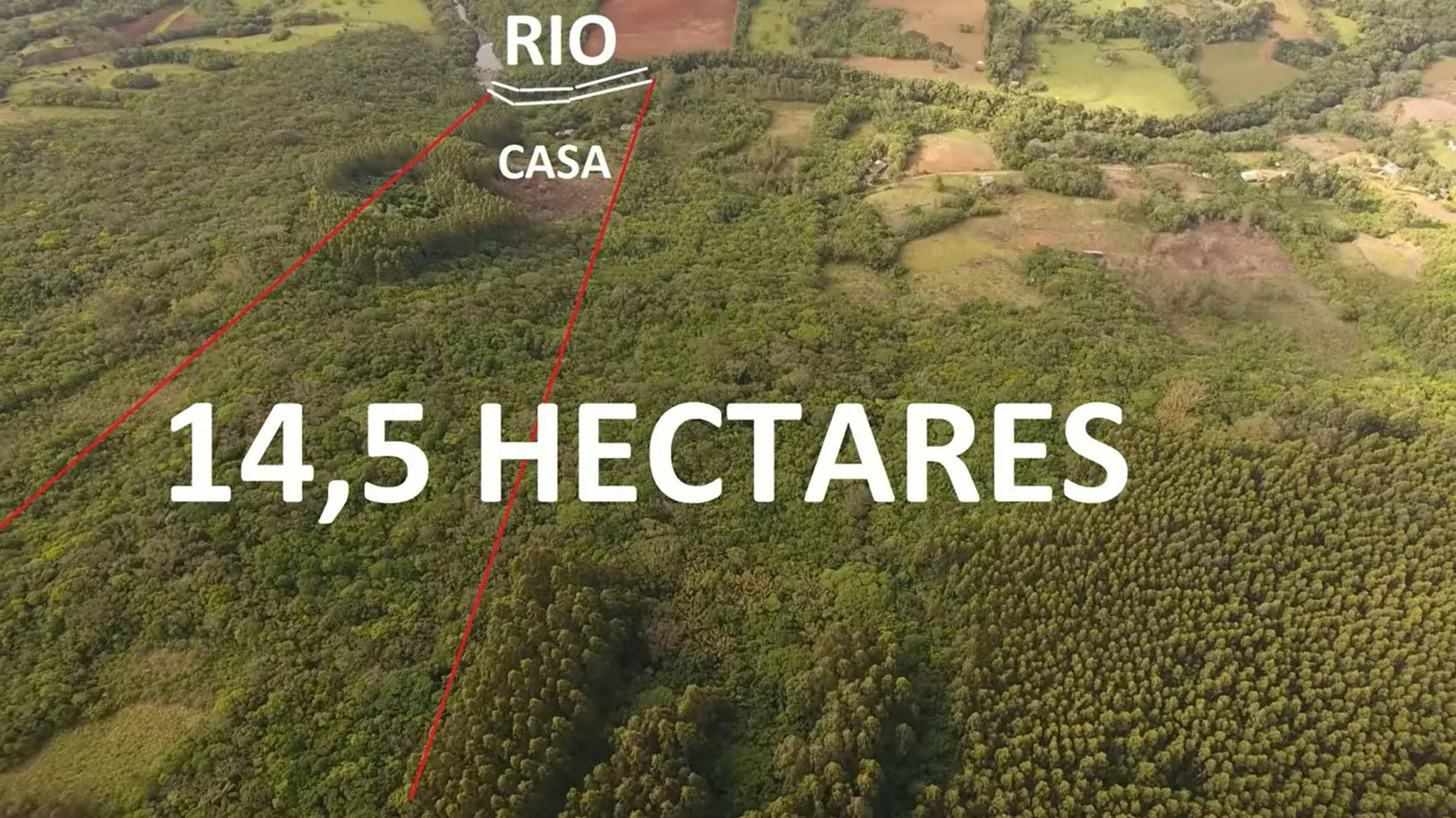 Small farm for sale of 36 acres in Caraá, RS, Brazil
