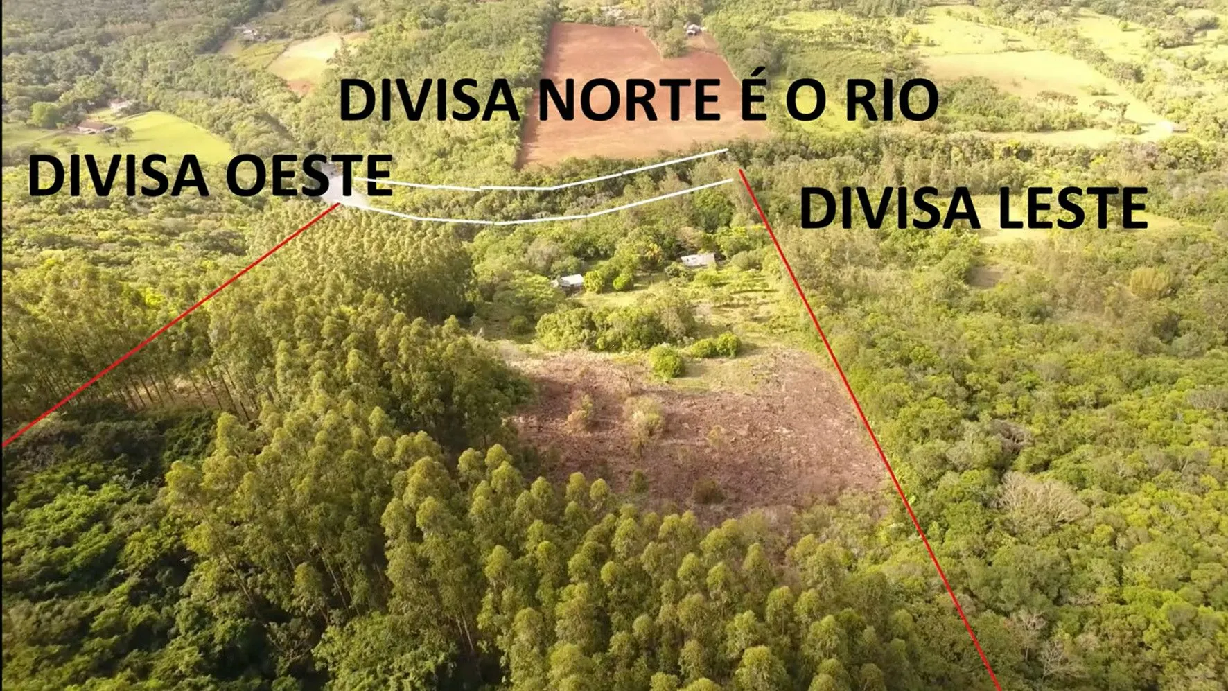 Small farm for sale of 36 acres in Caraá, RS, Brazil