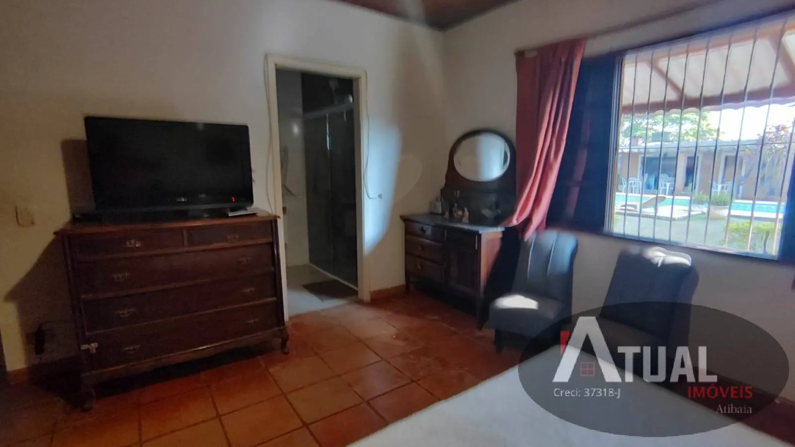 House to rent of 1 acres in Atibaia, SP, Brazil