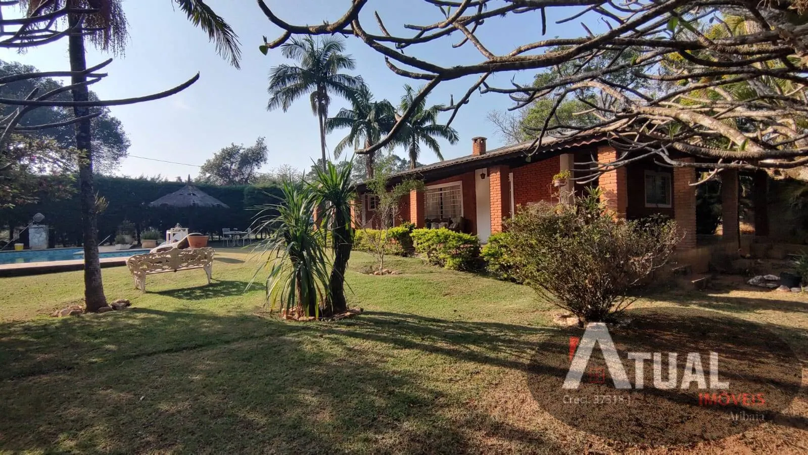 House to rent of 1 acres in Atibaia, SP, Brazil