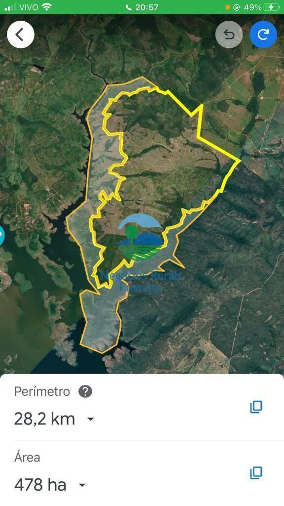 Fazenda à venda de 726 ha em Uruaçu, GO, Brasil