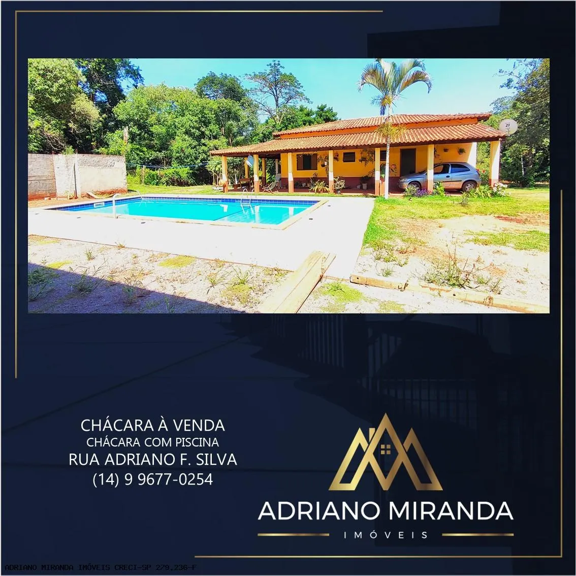 Country home for sale of 5 acres in Piraju, SP, Brazil