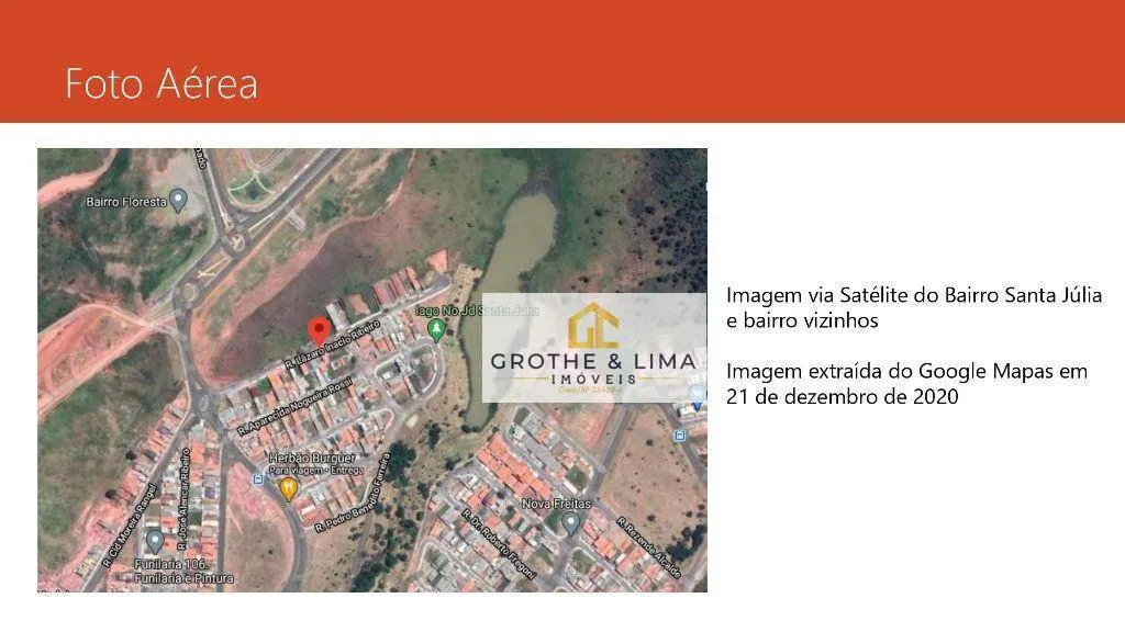 Plot for sale of 1,050 m² in São José dos Campos, SP, Brazil