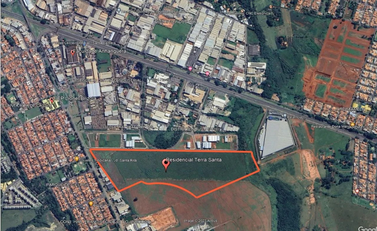 Terreno à venda de 175 m² em Santa Bárbara d'Oeste, SP, Brasil