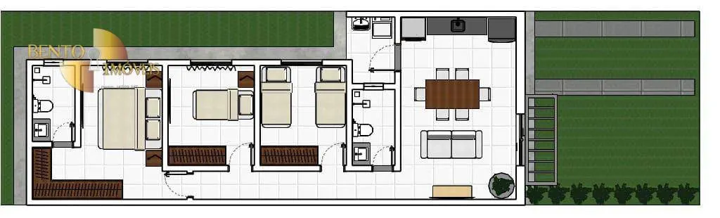 Casa à venda de 180 m² em Várzea Grande, MT, Brasil