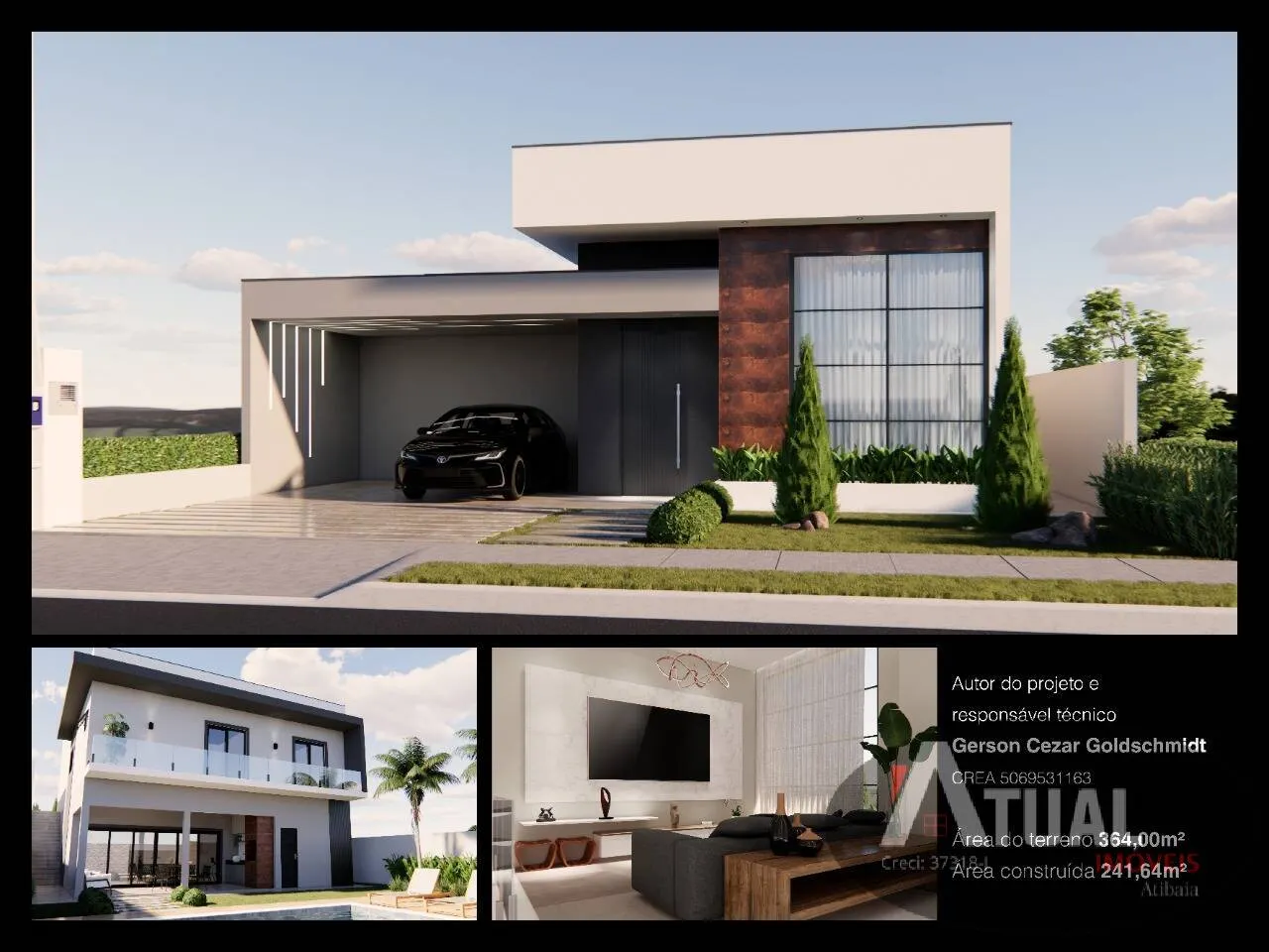 Casa à venda de 364 m² em Atibaia, SP, Brasil
