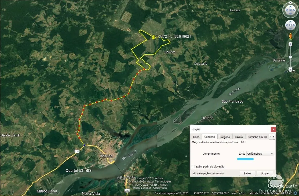 Farm for sale of 7,166 acres in Itaituba, PA, Brazil