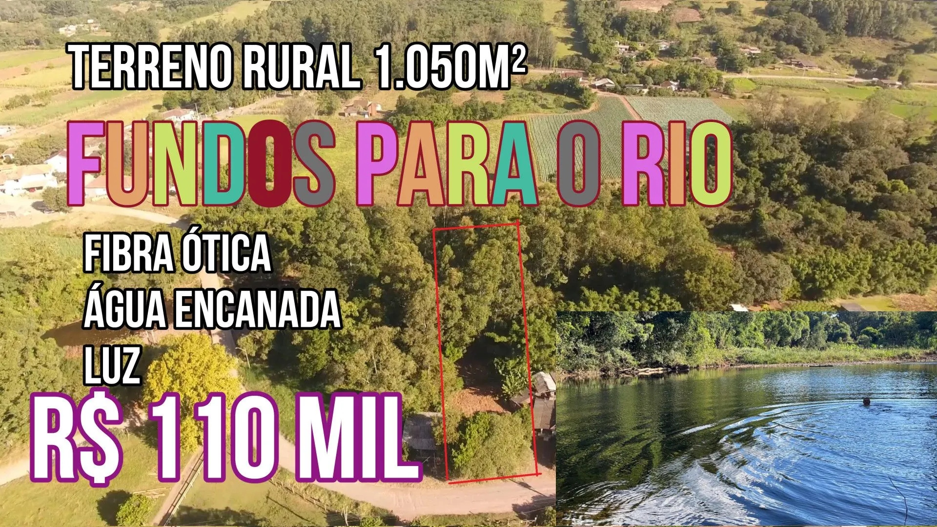 Chácara à venda de 1.050 m² em Caraá, RS, Brasil