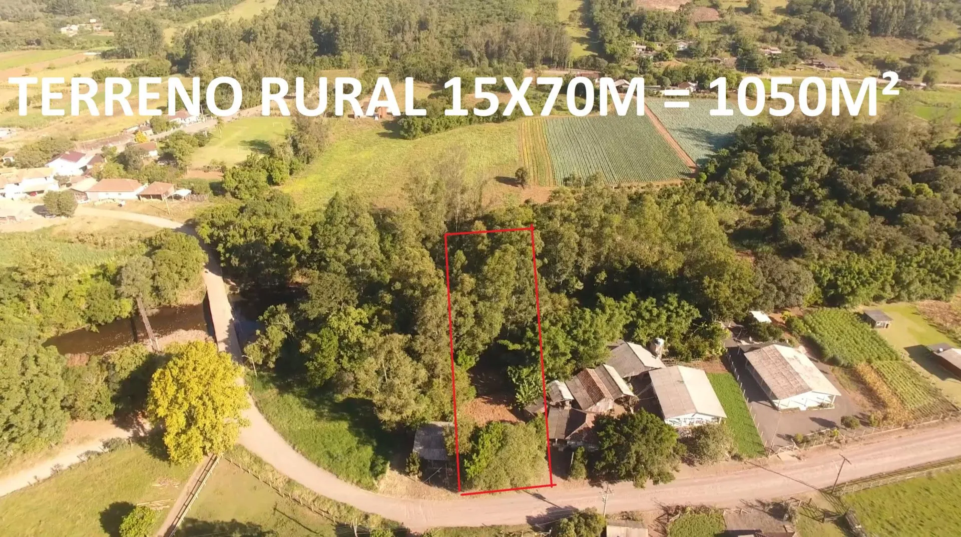 Chácara à venda de 1.050 m² em Caraá, RS, Brasil