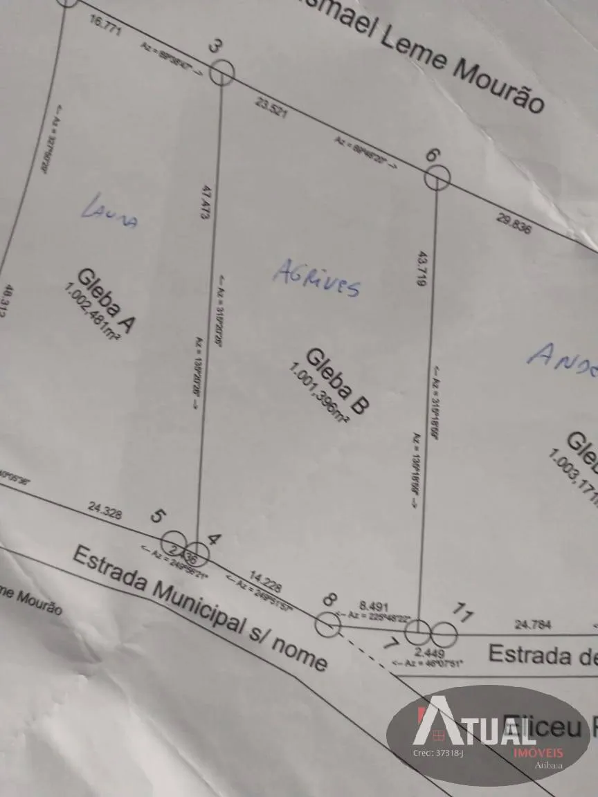 Terreno à venda de 1.000 m² em Bragança Paulista, SP, Brasil