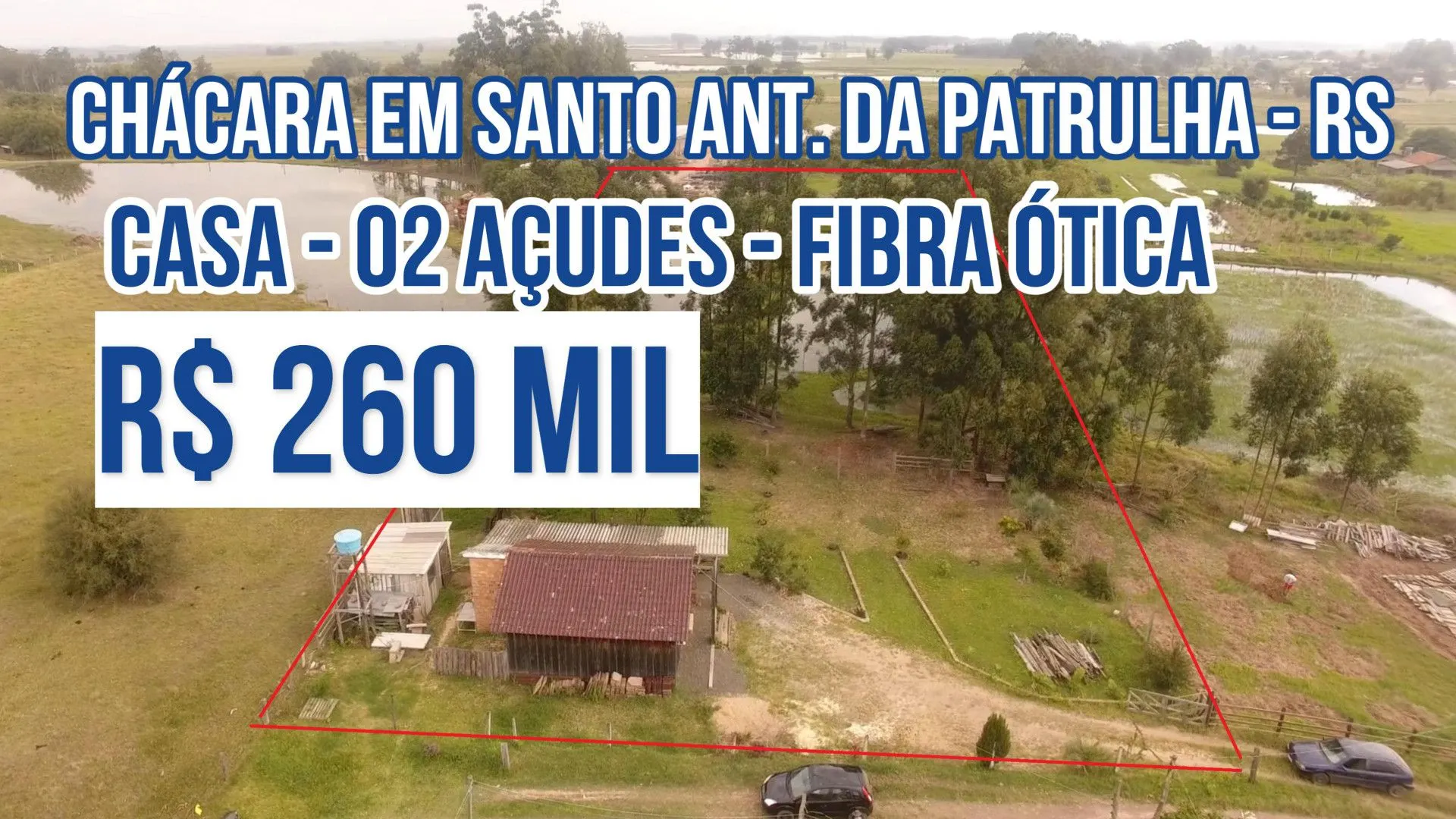 Chácara à venda de 6.800 m² em Santo Antônio da Patrulha, RS, Brasil