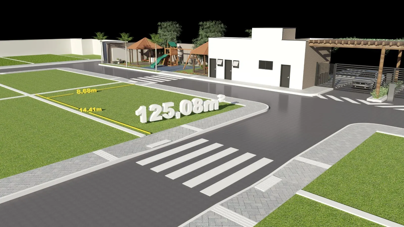 Terreno à venda de 125 m² em Americana, SP, Brasil