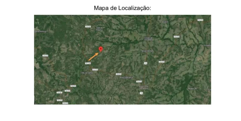 Small farm for sale of 1,376 acres in Crixás do Tocantins, TO, Brazil