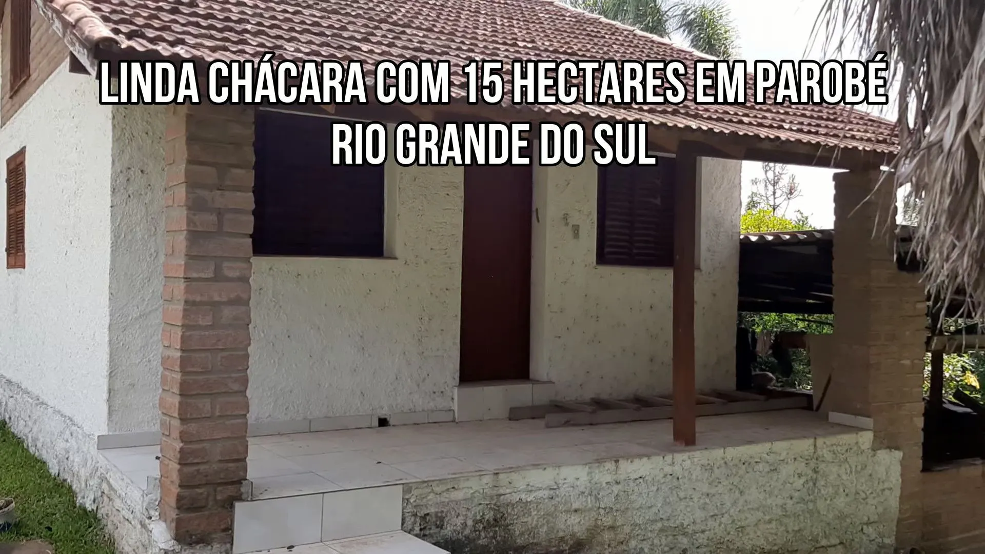 Small farm for sale of 37 acres in Parobé, RS, Brazil