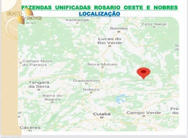 Fazenda à venda de 14.000 ha em Rosário Oeste, MT, Brasil