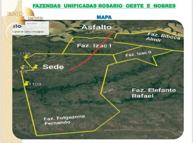 Fazenda à venda de 14.000 ha em Rosário Oeste, MT, Brasil