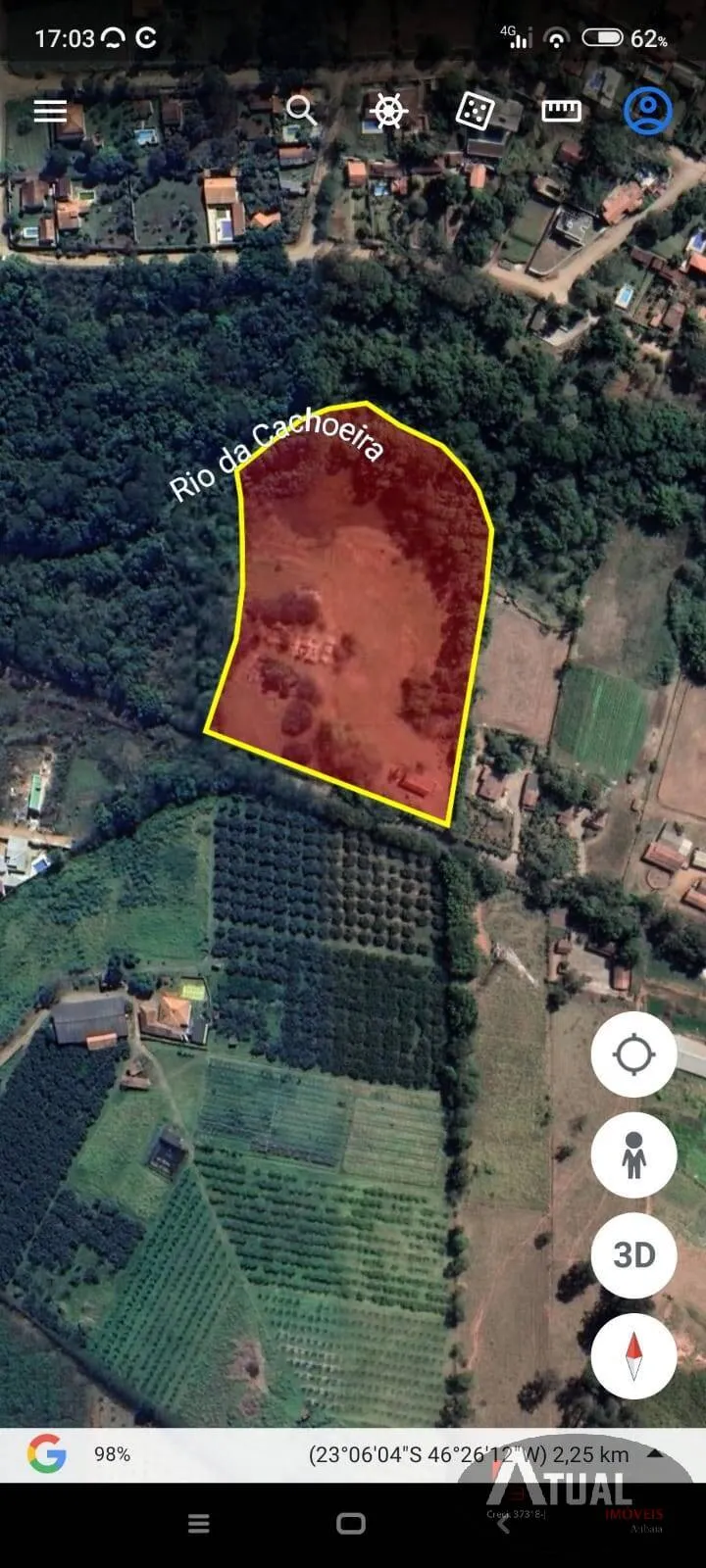 Terreno à venda de 1 ha em Piracaia, SP, Brasil