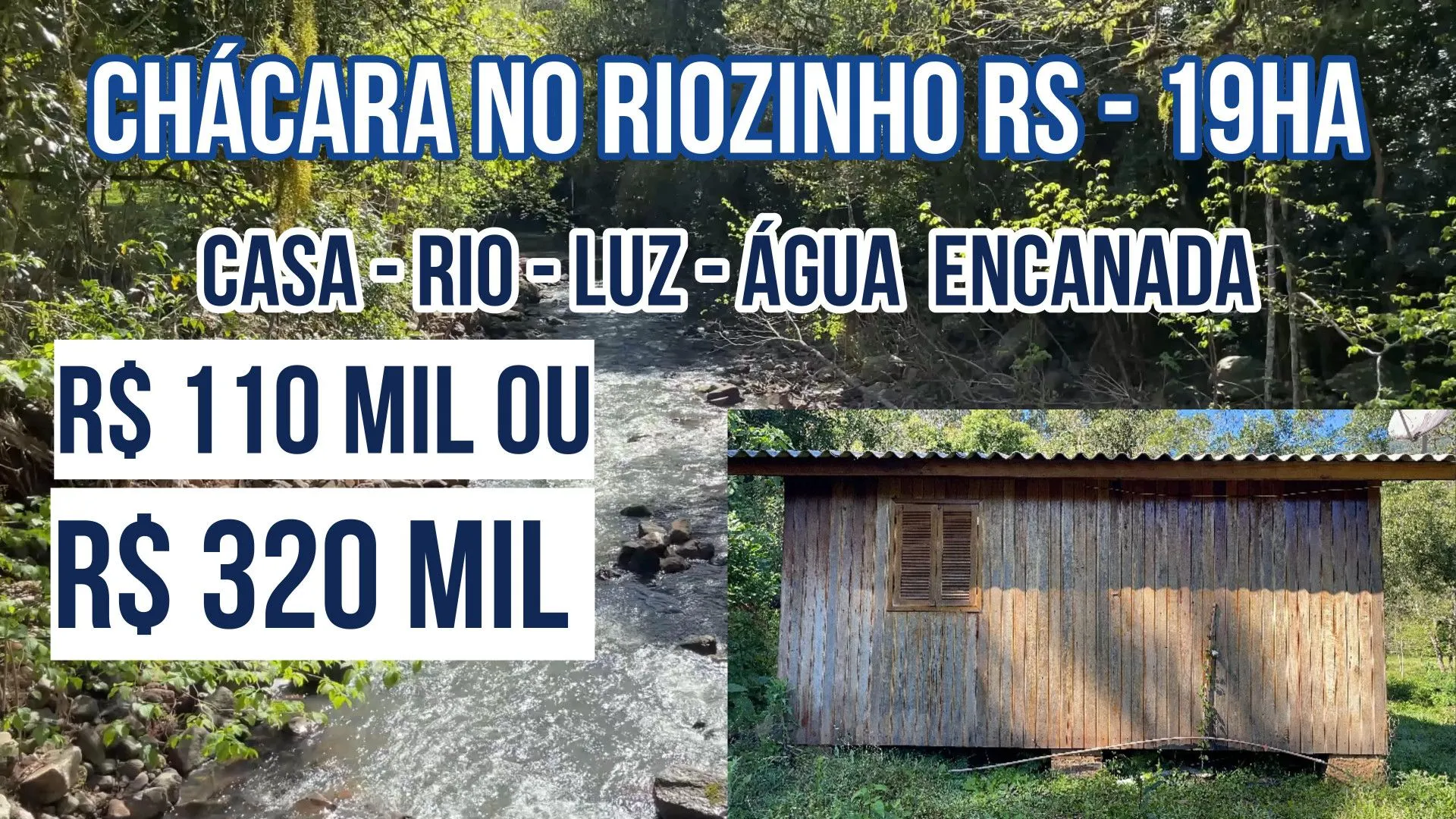Sítio à venda de 19 ha em Riozinho, RS, Brasil