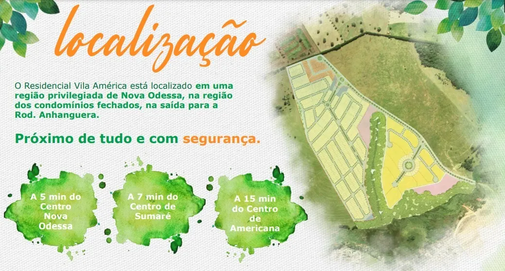 Terreno à venda de 300 m² em Nova Odessa, SP, Brasil
