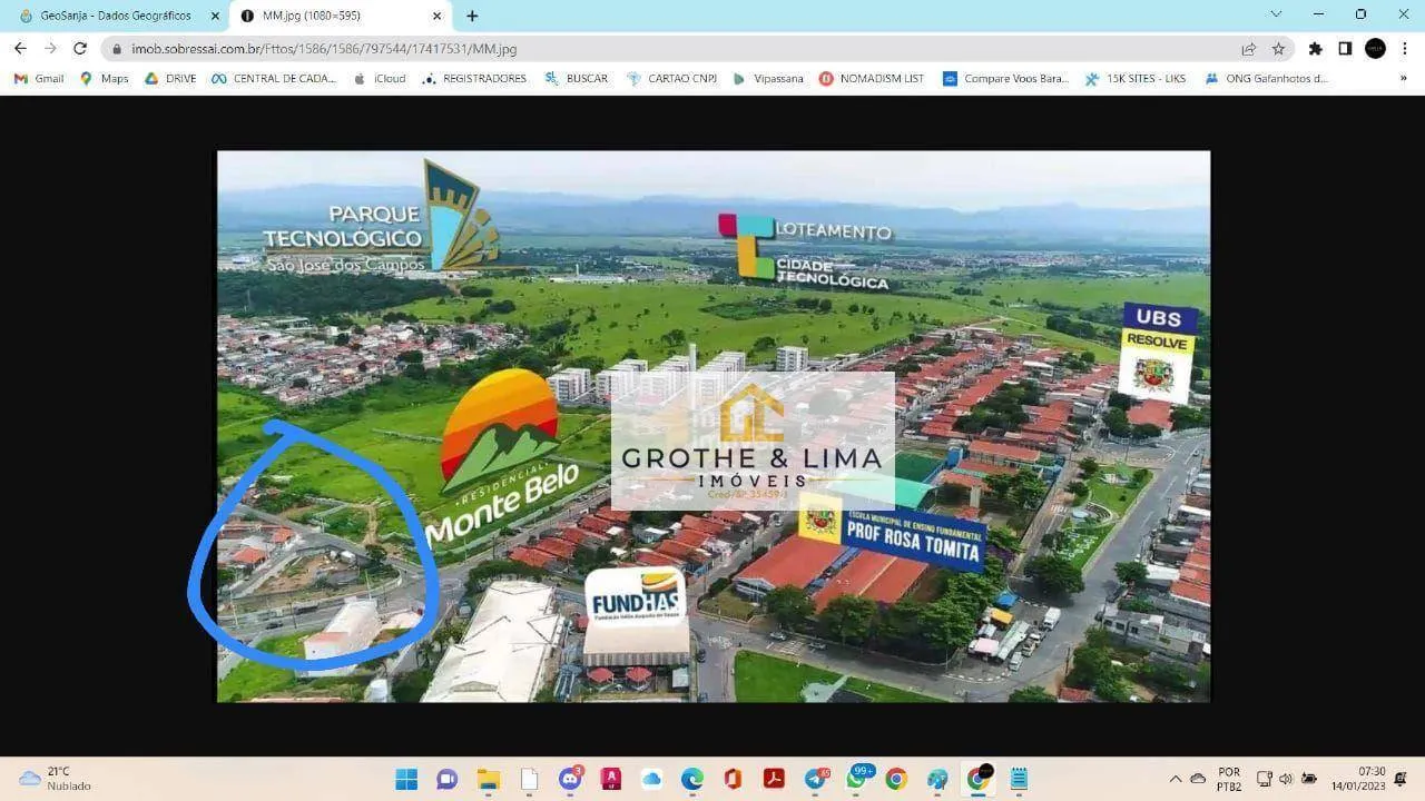 Terreno à venda e para Arrendar de 1.580 m² em São José dos Campos, SP, Brasil