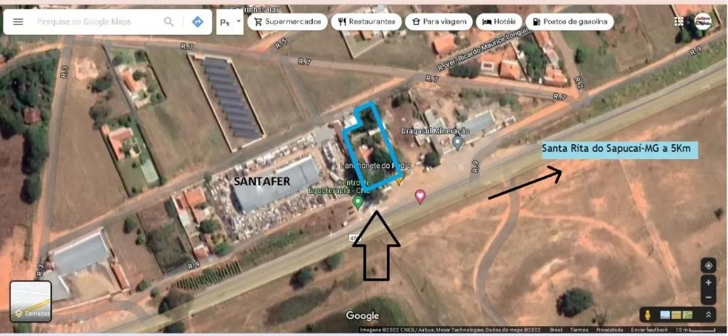 Country home for sale of 1,654 m² in Santa Rita do Sapucaí, MG, Brazil