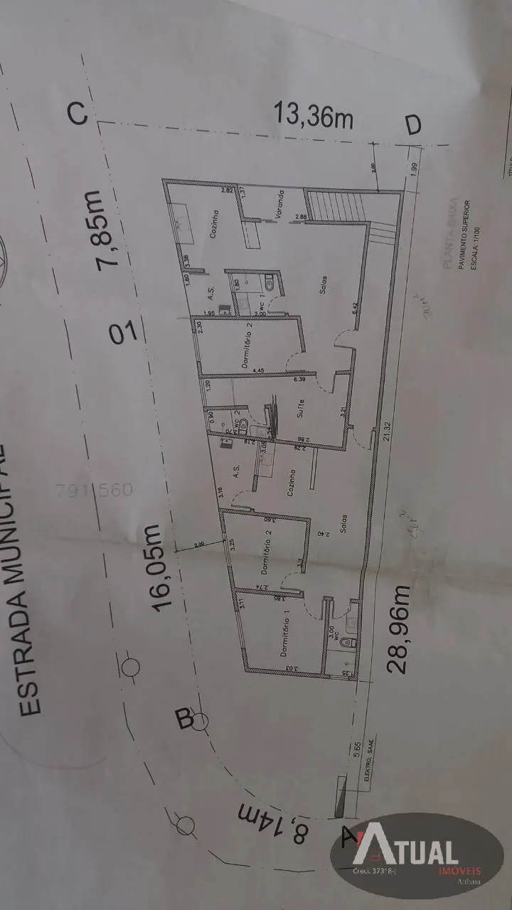 Plot for sale of 200 m² in Atibaia, SP, Brazil