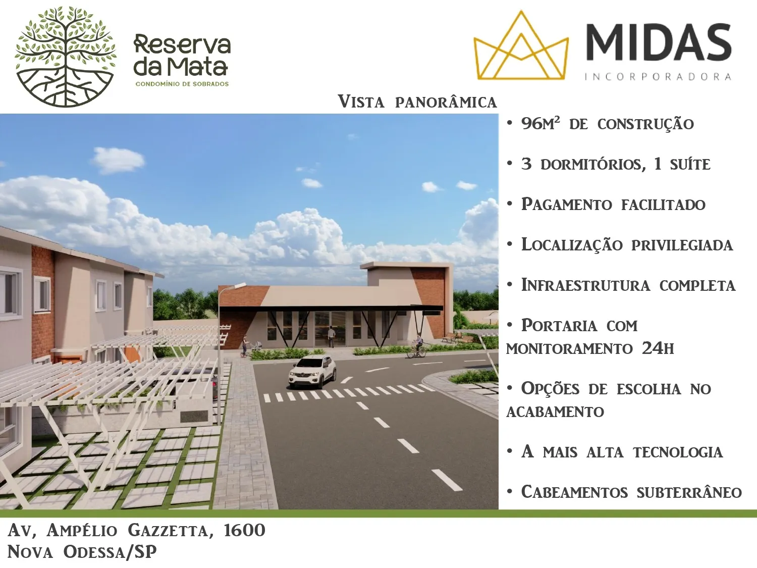 House for sale of 160 m² in Nova Odessa, SP, Brazil