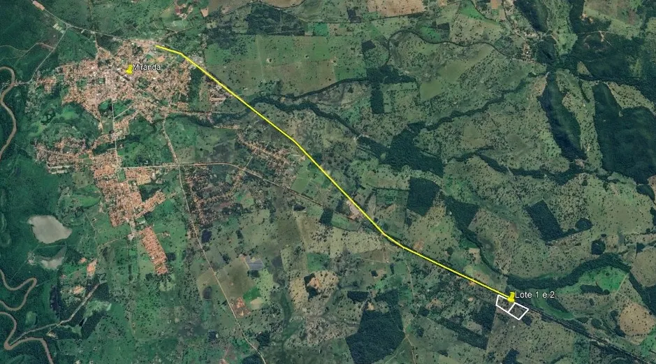 Plot for sale of 20 acres in Miranda, MS, Brazil