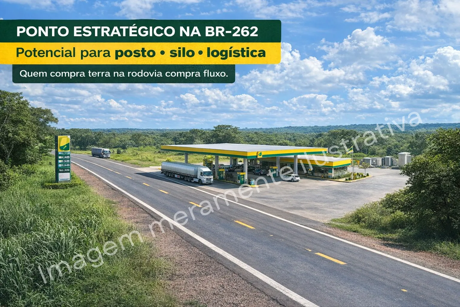 Plot for sale of 20 acres in Miranda, MS, Brazil
