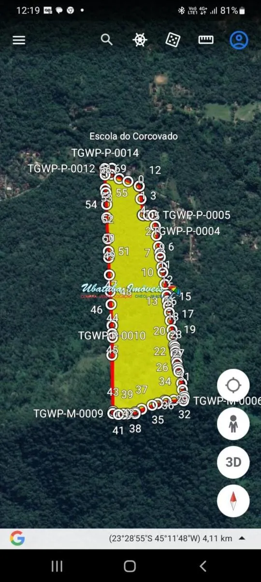 Chácara à venda de 7.000 m² em Ubatuba, SP, Brasil