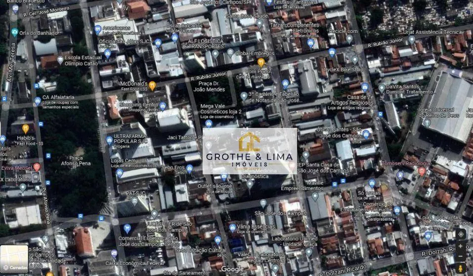 Terreno à venda de 1.700 m² em São José dos Campos, SP, Brasil