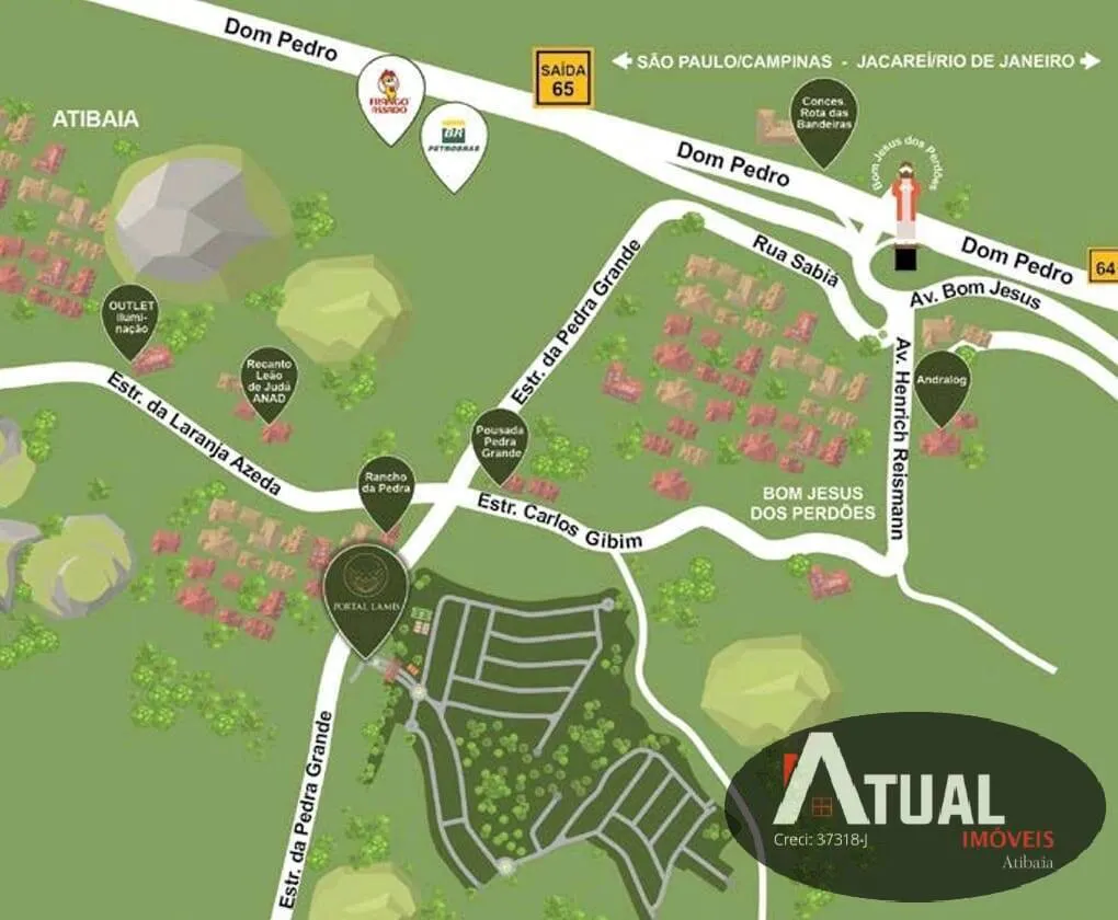 Terreno à venda de 300 m² em Atibaia, SP, Brasil