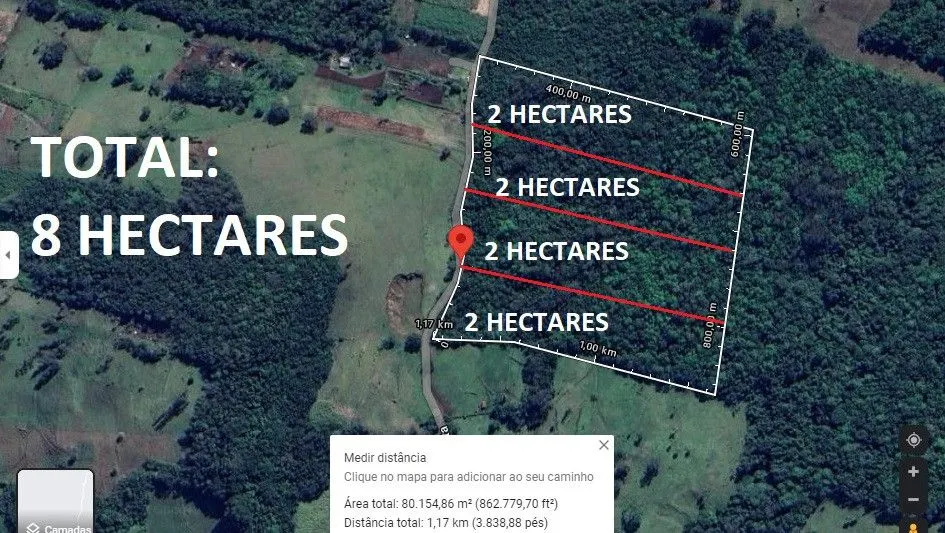 Chácara à venda de 2 ha em Santo Antônio da Patrulha, RS, Brasil