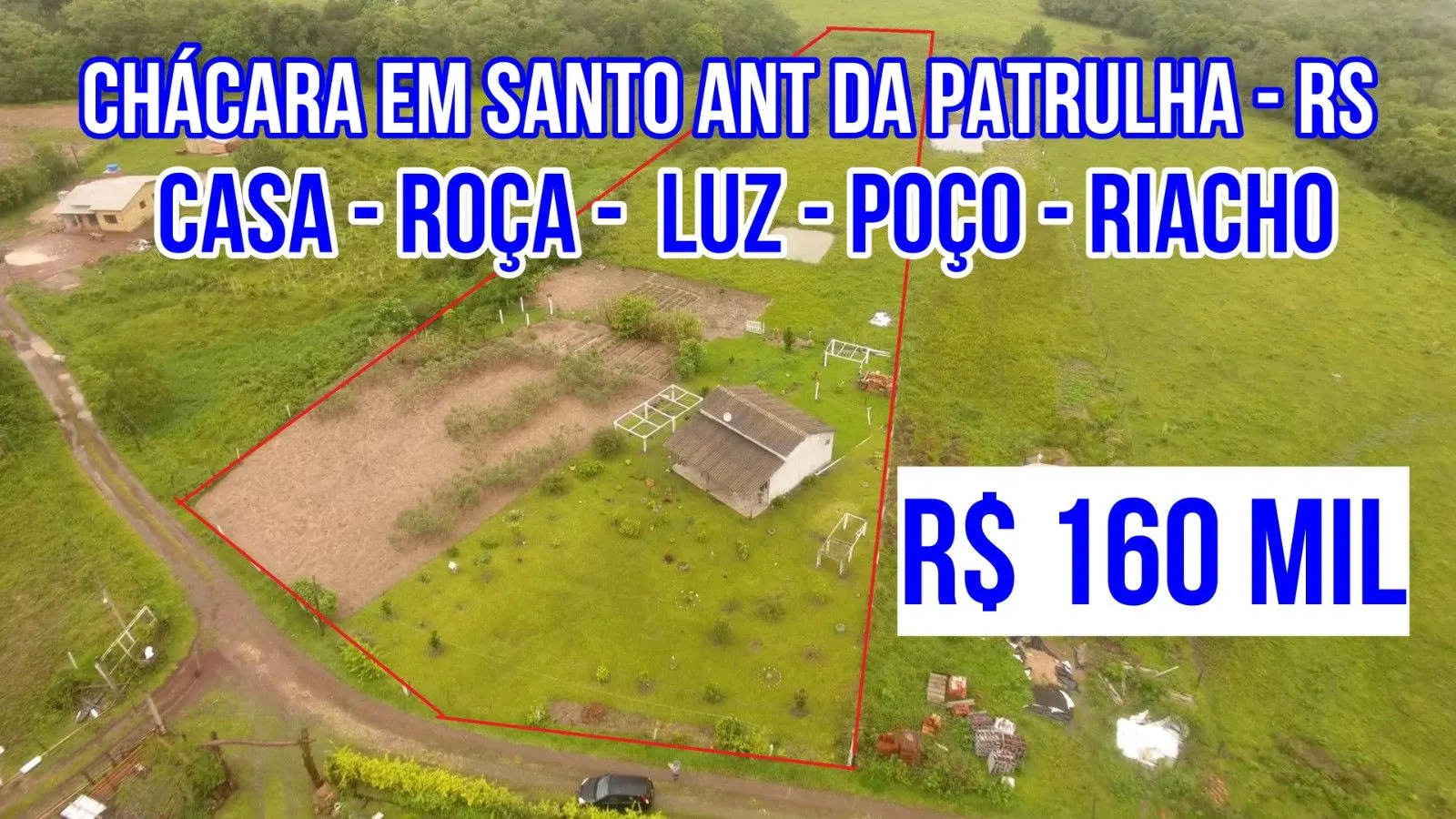 Chácara à venda de 1 ha em Santo Antônio da Patrulha, RS, Brasil