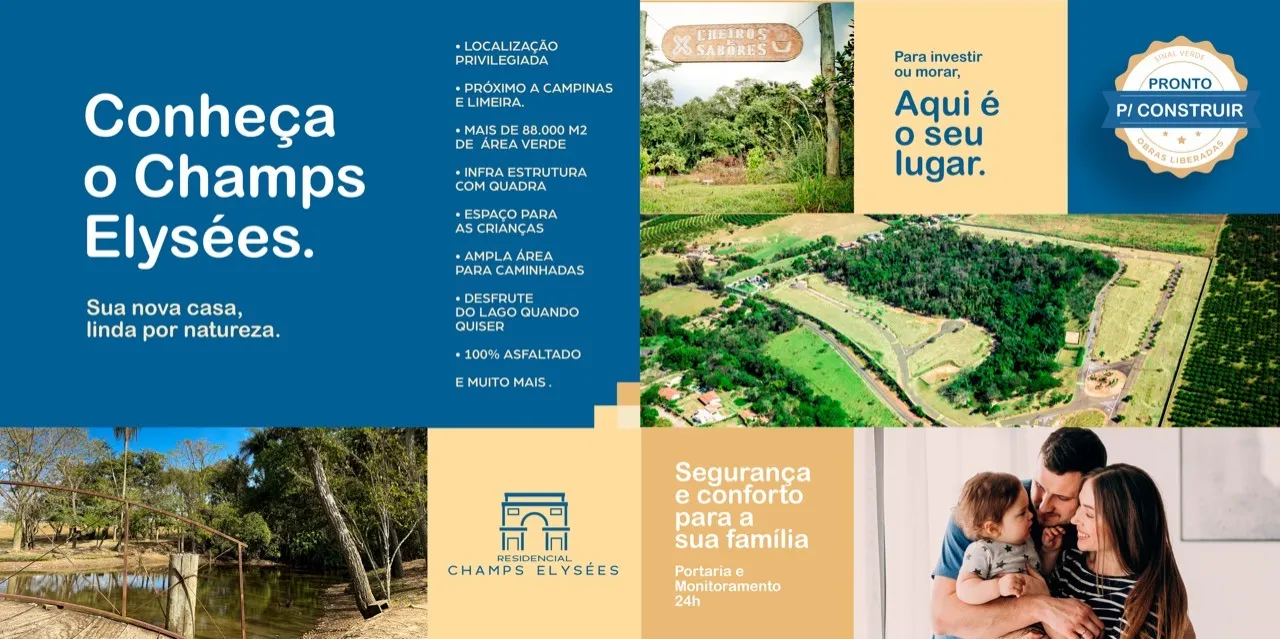 Terreno à venda de 400 m² em Artur Nogueira, SP, Brasil