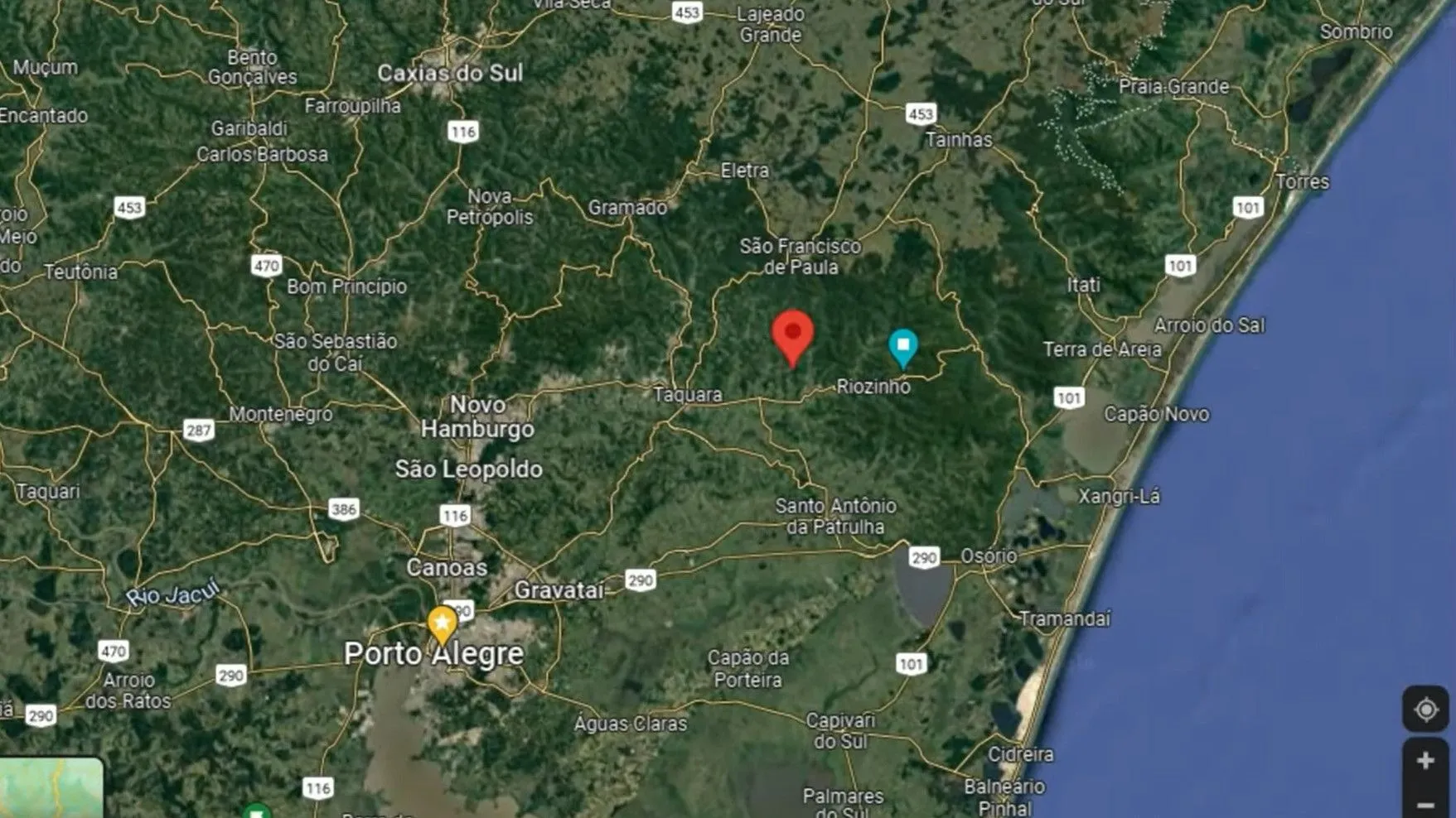 Chácara à venda de 8.000 m² em Rolante, RS, Brasil