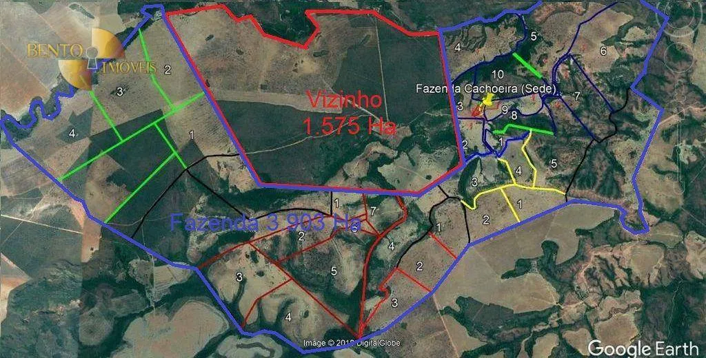 Farm for sale of 9,645 acres in Tesouro, MT, Brazil