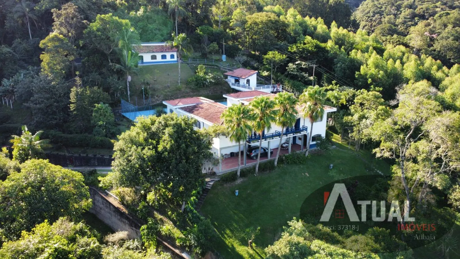 House for sale of 2 acres in Atibaia, SP, Brazil