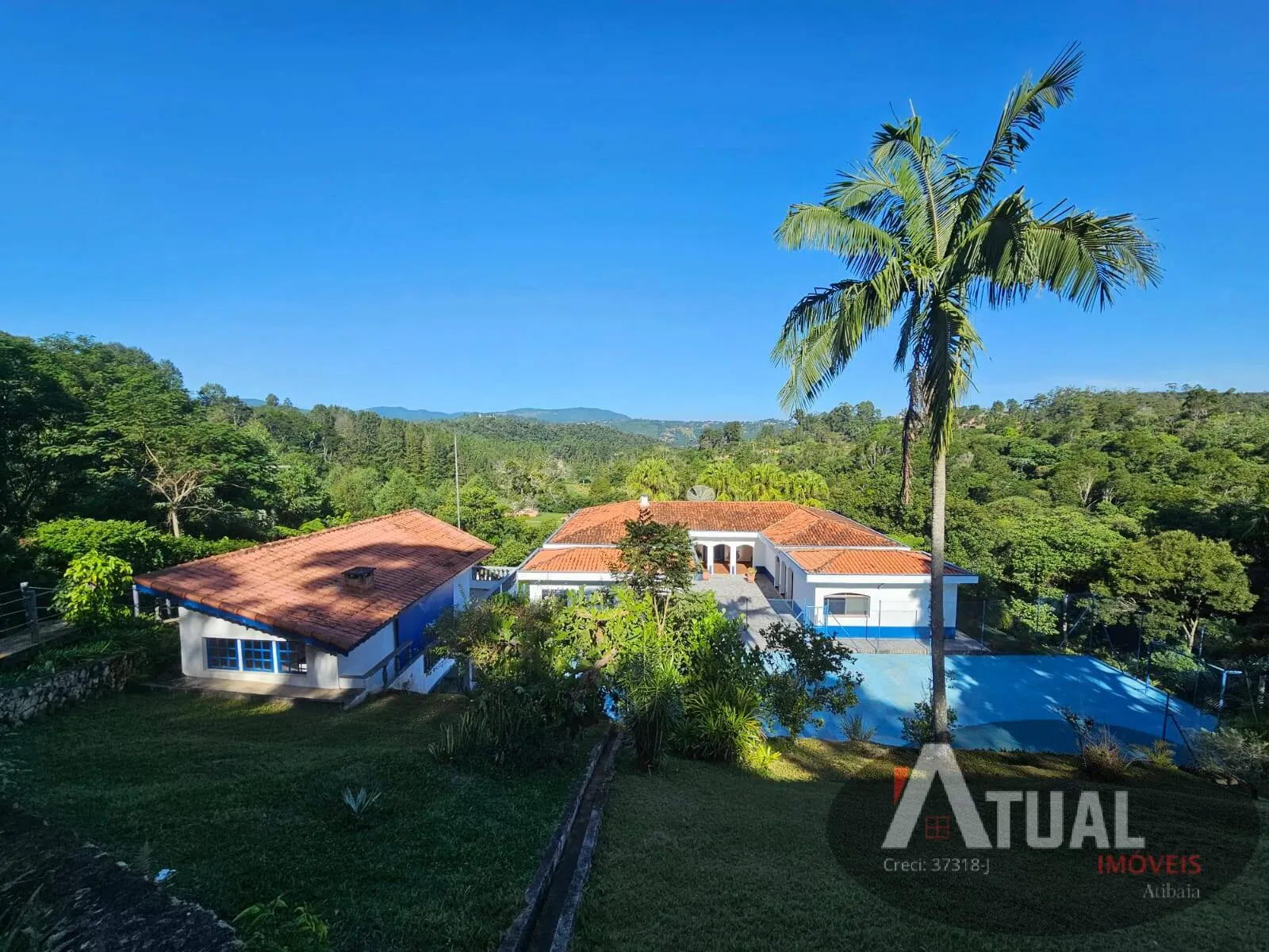 House for sale of 2 acres in Atibaia, SP, Brazil