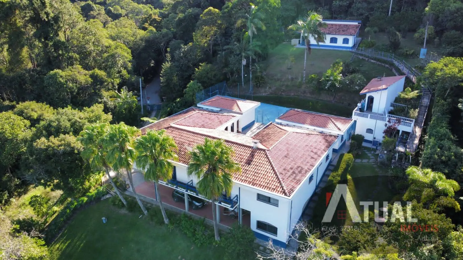 House for sale of 2 acres in Atibaia, SP, Brazil