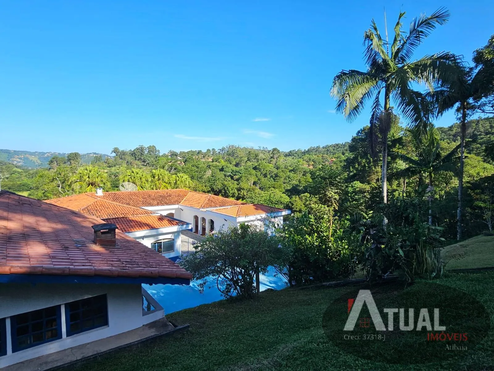 House for sale of 2 acres in Atibaia, SP, Brazil