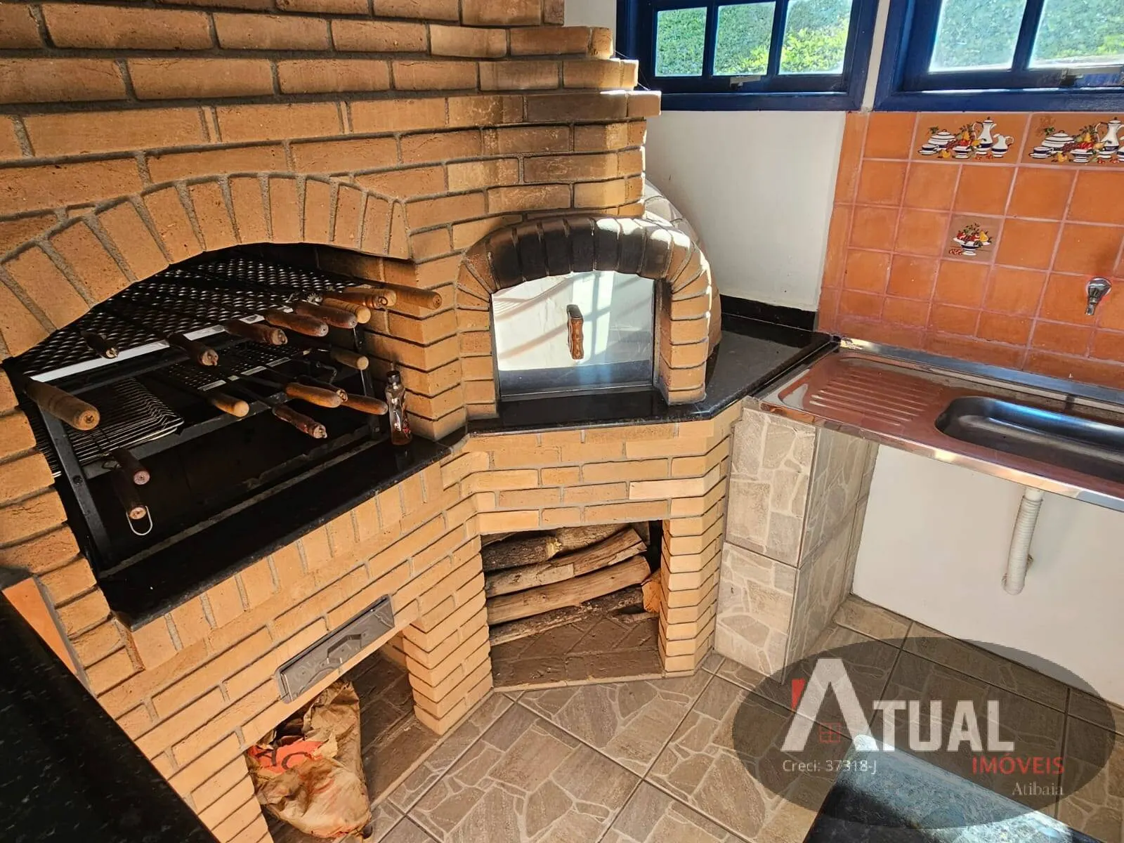 House for sale of 2 acres in Atibaia, SP, Brazil